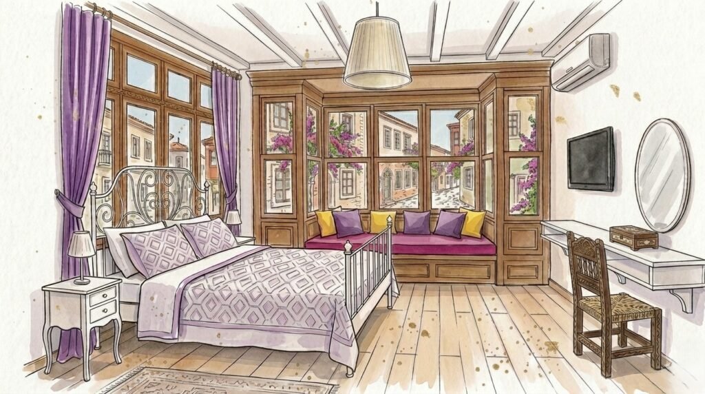 Pazar Street Bay Window Room